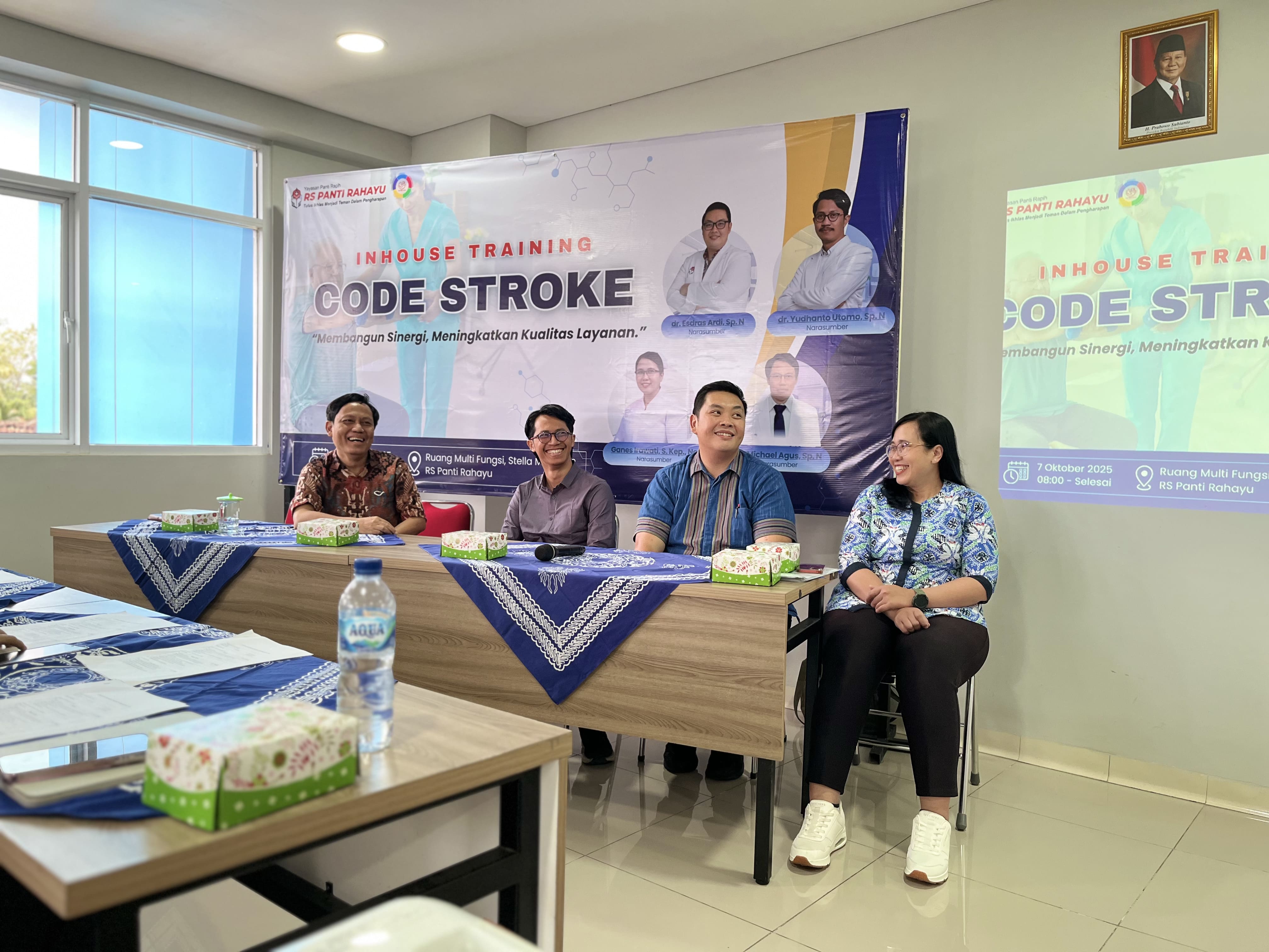 Pelatihan Inhouse Training “Code Stroke & Trombolisis” RS Panti Rahayu Tahun 2025